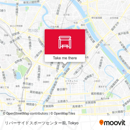 リバーサイドスポーツセンター前 map