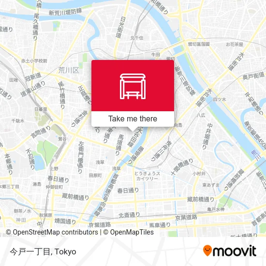 今戸一丁目 map