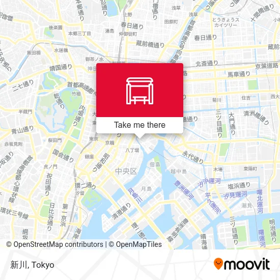 新川 map