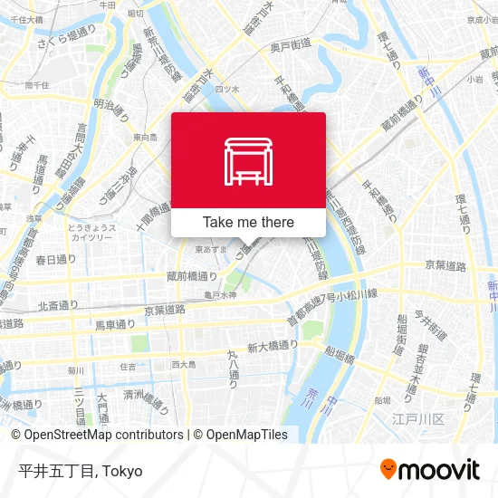 平井五丁目 map