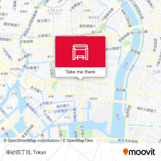 南砂四丁目 map