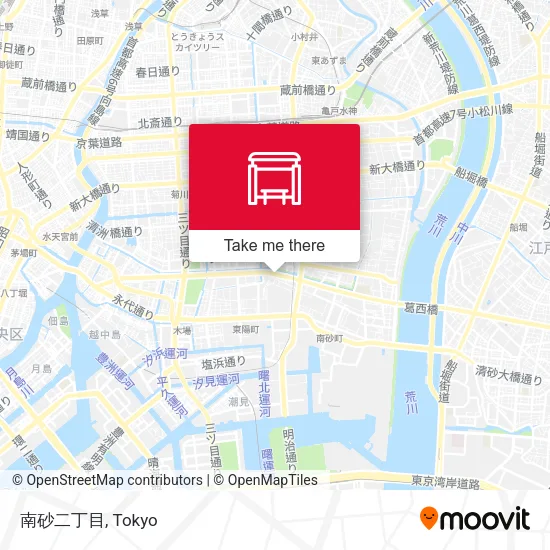 南砂二丁目 map