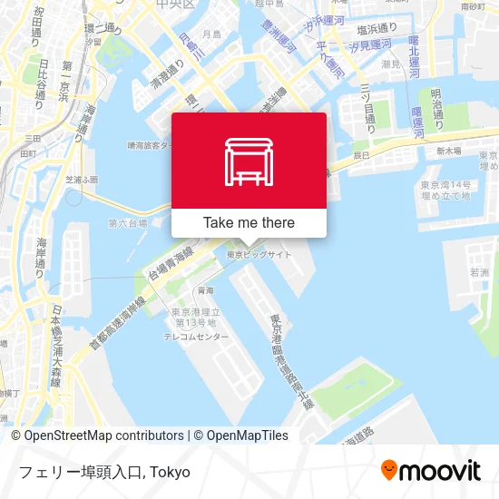 フェリー埠頭入口 map