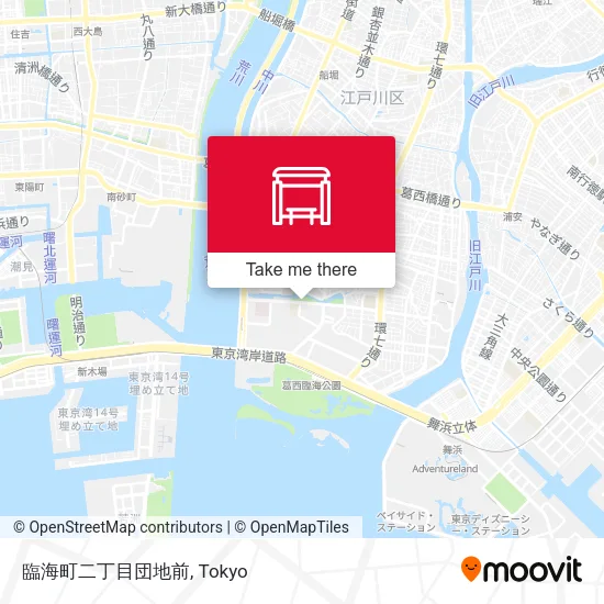 臨海町二丁目団地前 map