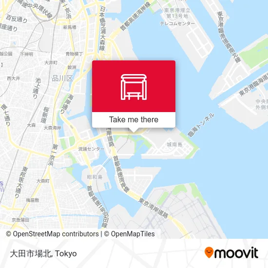 Ota Market North map