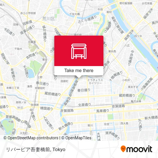 リバーピア吾妻橋前 map