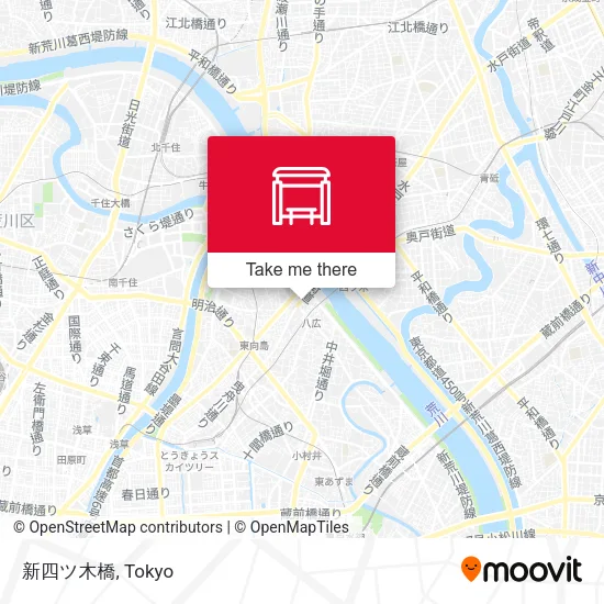 新四ツ木橋 map