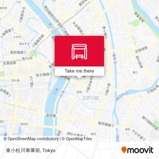 東小松川車庫前 map