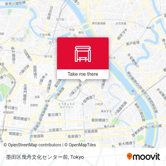 墨田区曳舟文化センター前 map