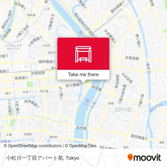 小松川一丁目アパート前 map