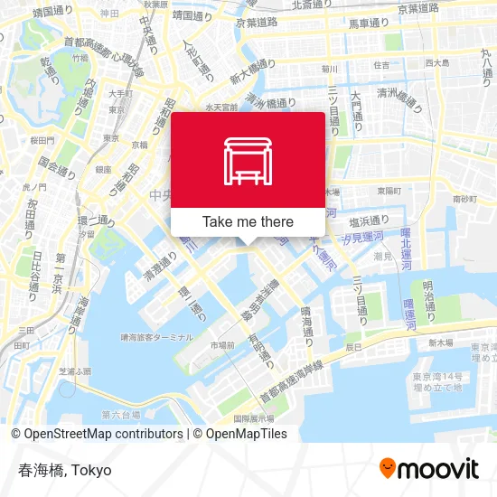 春海橋 map