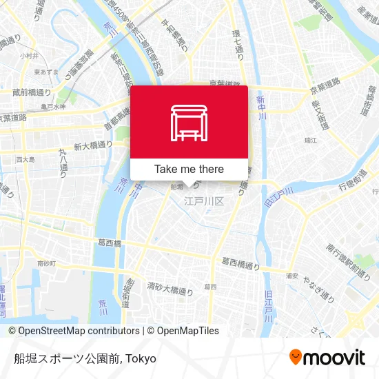 船堀スポーツ公園前 map
