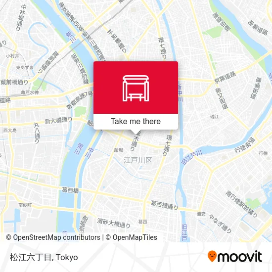 松江六丁目 map