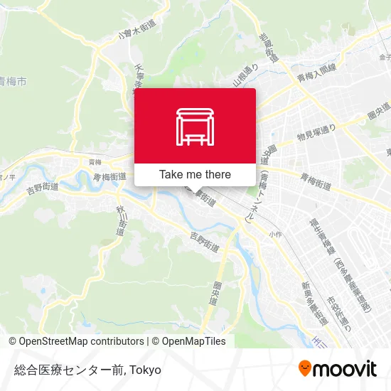 総合医療センター前 map