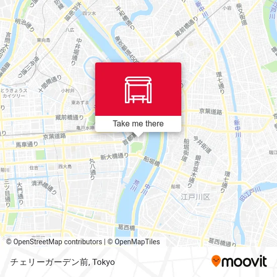 In Front of Cherry Garden map