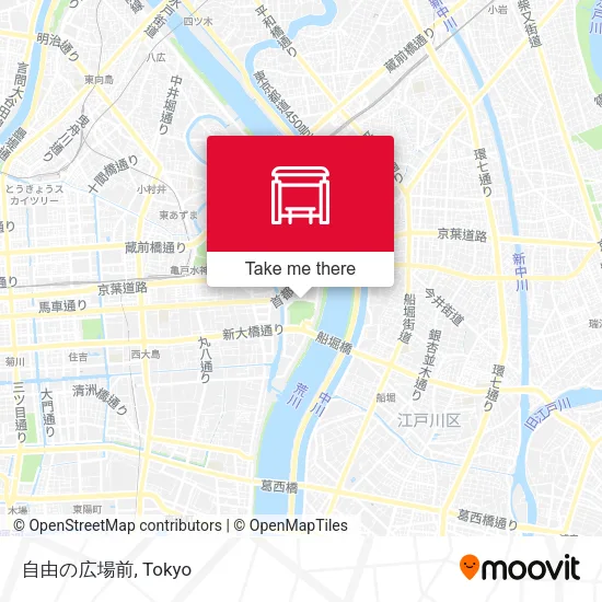 自由の広場前 map