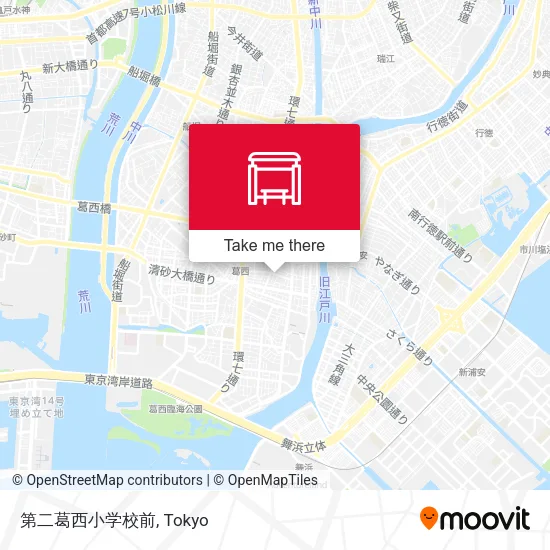 第二葛西小学校前 map