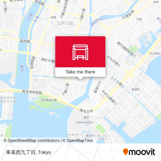 東葛西九丁目 map