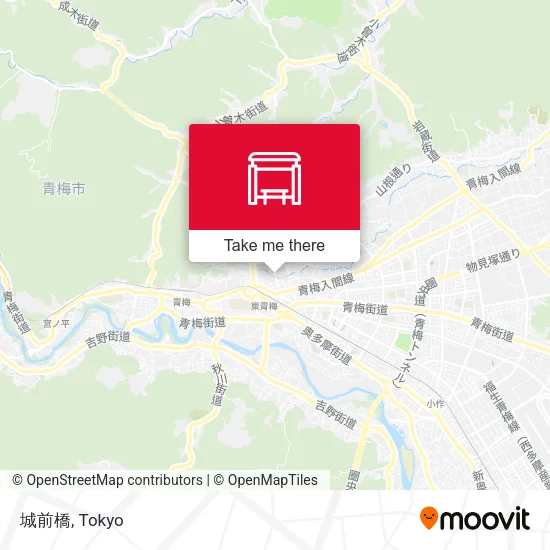 城前橋 map