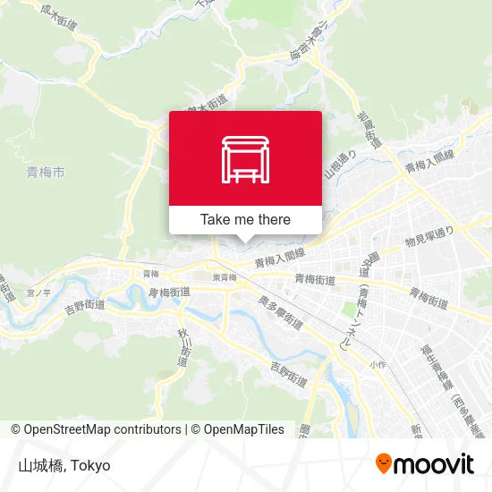Yamashiro Bridge map