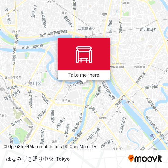 はなみずき通り中央 map