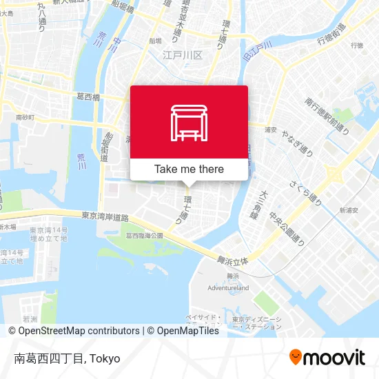 南葛西四丁目 map