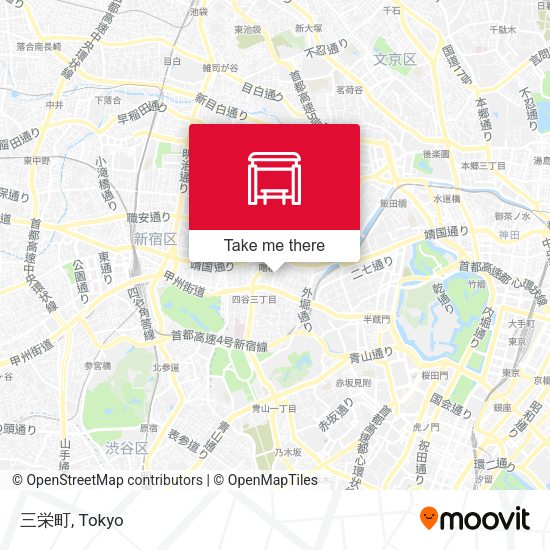 三栄町 map