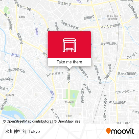 氷川神社前 map