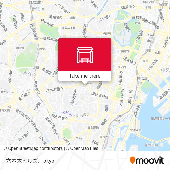 六本木ヒルズ map