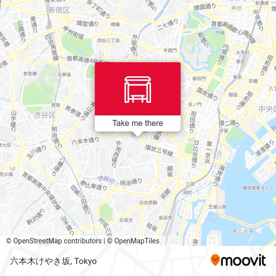 六本木けやき坂 map