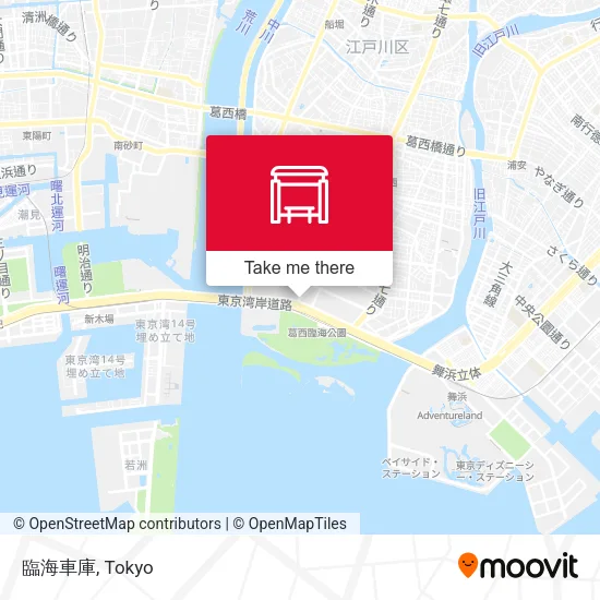 臨海車庫 map
