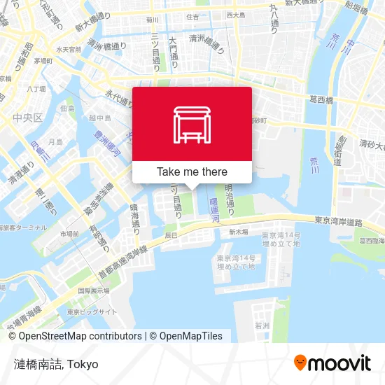 Sazanami Bridge South map