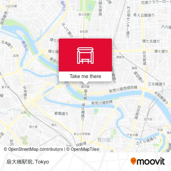 扇大橋駅前 map