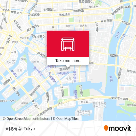 東陽橋南 map