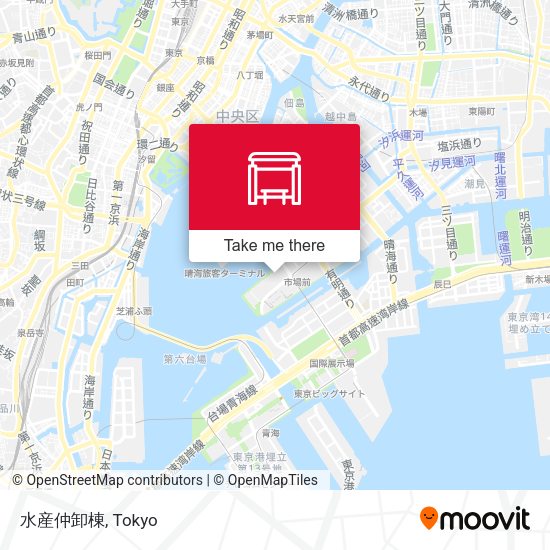 水産仲卸棟 map