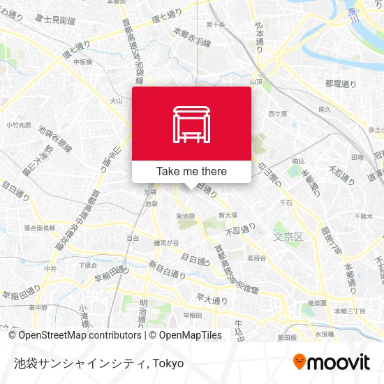 池袋サンシャインシティ map