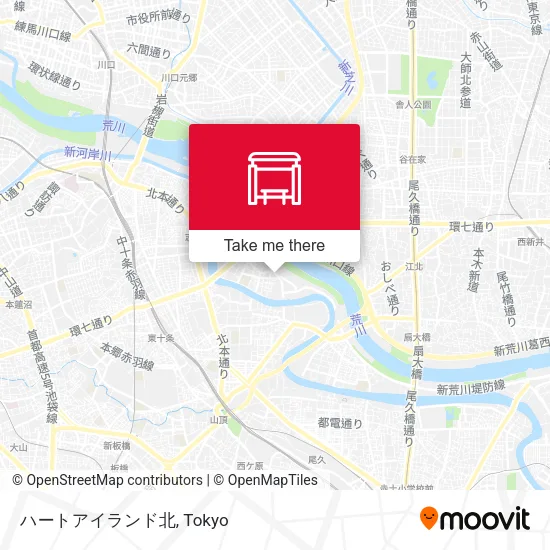 ハートアイランド北 map
