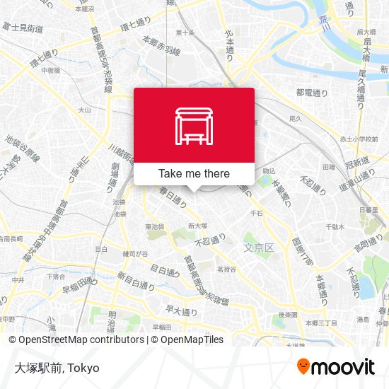 大塚駅前 map