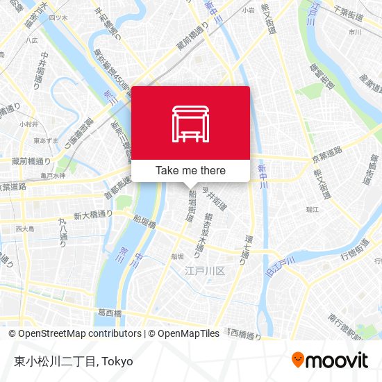 東小松川二丁目 map