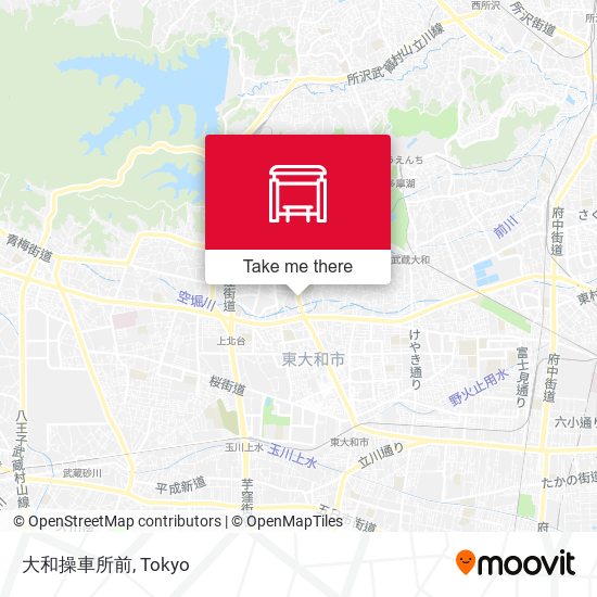 大和操車所前 map