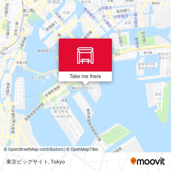 東京ビッグサイト map