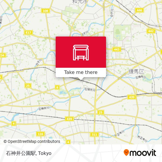 How To Get To 石神井公園駅 In 練馬区 By Bus Or Metro