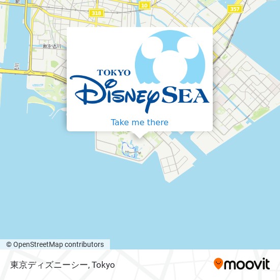 How To Get To 東京ディズニーシー In 江戸川区 By Metro Or Bus