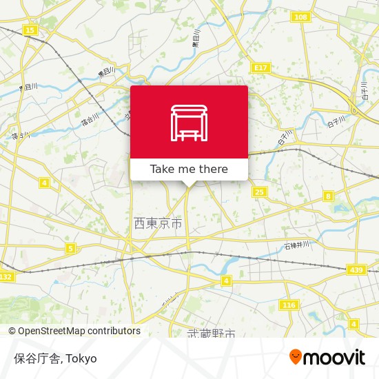 How To Get To 保谷庁舎 In 西東京市 By Bus Or Metro