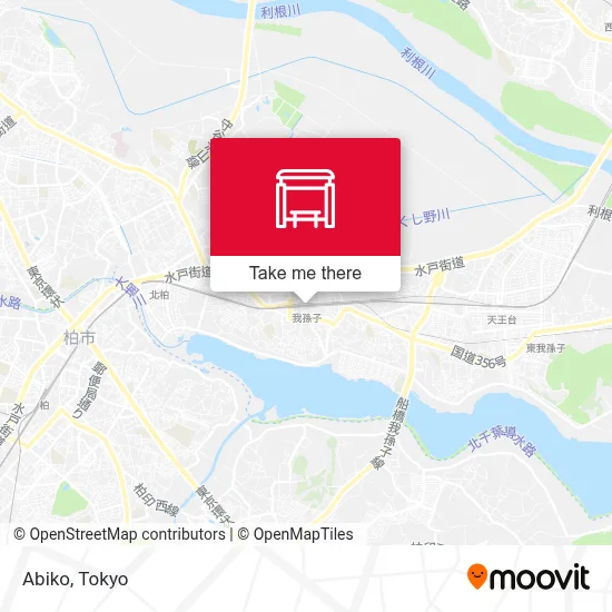 Abiko map
