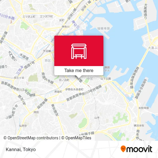 Kannai map