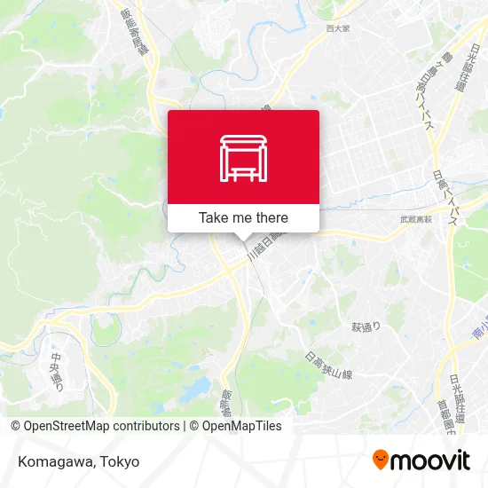 Komagawa map