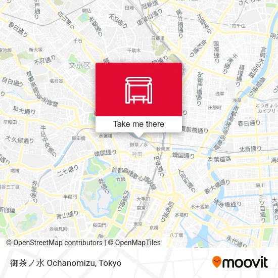 御茶ノ水 Ochanomizu map