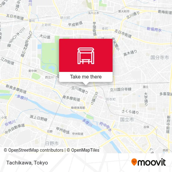 Tachikawa map