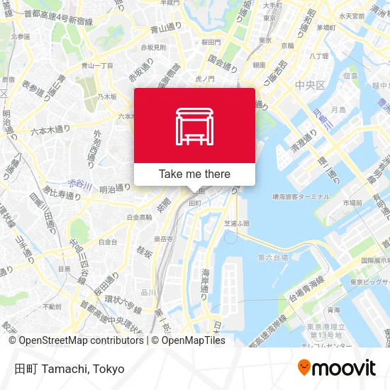 田町 Tamachi map